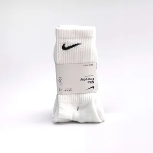 Шкарпетки унісекс Nike U Nk Everyday Cush Crew (3 пари) White SX7664-100