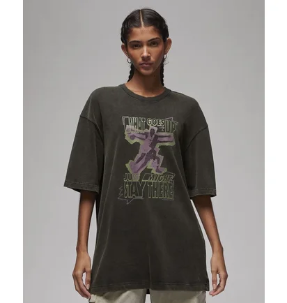 Футболка жіноча Air Jordan Oversized T-Shirt Black FD7208-010