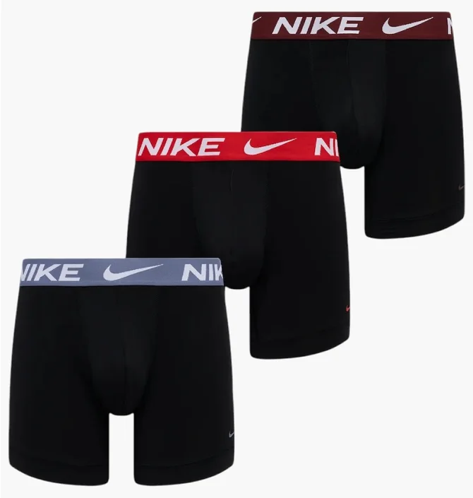 Трусы мужские Nike Dri-Fit (3 шт) Black 0000KE1157-031
