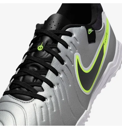 Футзалки унисекс Nike Tiempo Legend 10 Academy Tf Metallic DV4342-001