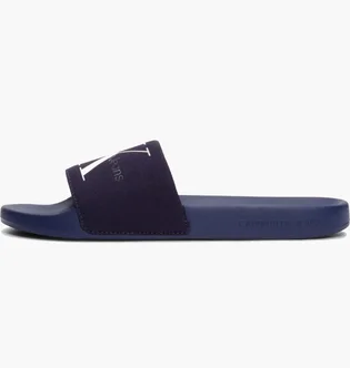 Тапочки мужские Calvin Klein Slide Monogram Co Blue CKM306