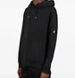 Худи мужское C.P. Company Diagonal Black 20CMSS037A-110044G-999