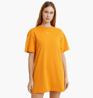Плаття жіноче Nike W Nsw Essntl Ss Drss Yellow CJ2242-738