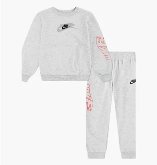 Спортивный костюм детский Nike On The Move Crew Set Grey 86M727-X58