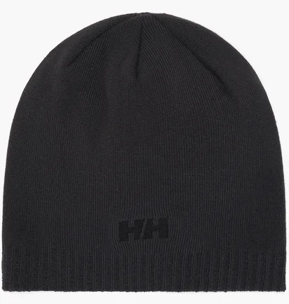 Шапка унисекс Helly Hansen Brand Beanie Black 57502-990