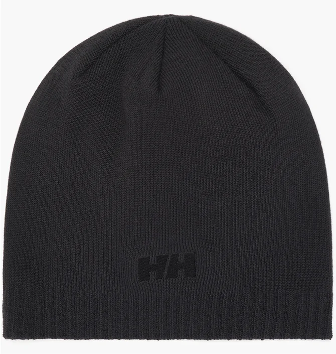 Шапка унисекс Helly Hansen Brand Beanie Black 57502-990