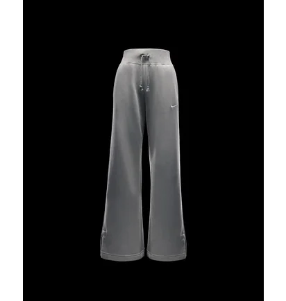 Штани жіночі Nike Sportswear Phoenix Fleece High-Waisted Wide-Leg Sweatpants Grey DQ5615-320