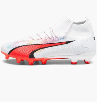 Бутсы мужские Puma Ultra Pro Fg/Ag Football Boots White 107422-01