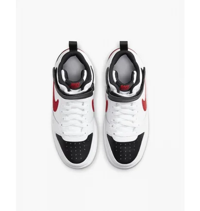 Кроссовки детские Nike Court Borough Mid 2 White CD7782-110