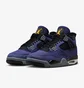 Кросівки чоловічі Air Jordan 4 Retro Lakers Violet FV5029-500