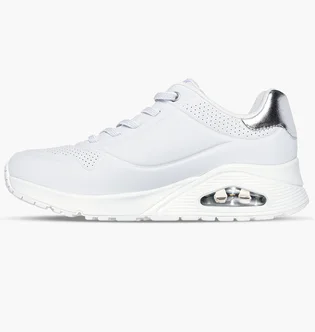 Кроссовки мужские Skechers Uno Shimmer Away White 155196-WSL