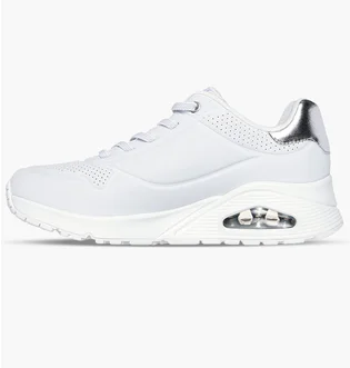 Кроссовки мужские Skechers Uno Shimmer Away White 155196-WSL