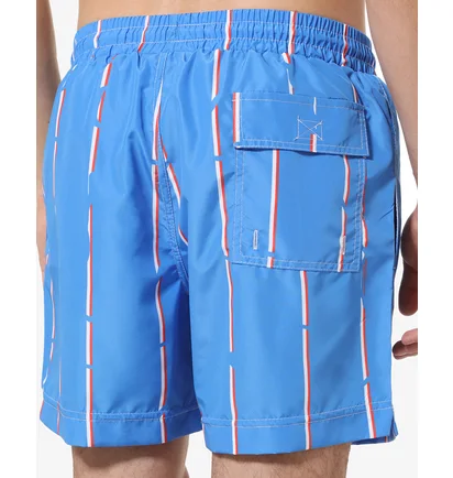 Шорты мужские AUSTRALIAN Stripe Beach Boxer Light Blue LSUCU0010-003