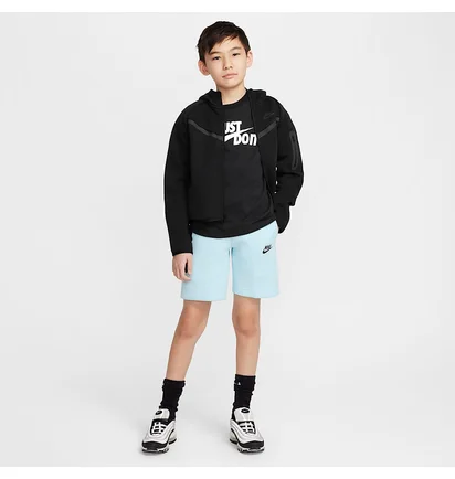 Шорти дитячі Nike Tech Fleece Light Blue FD3289-474