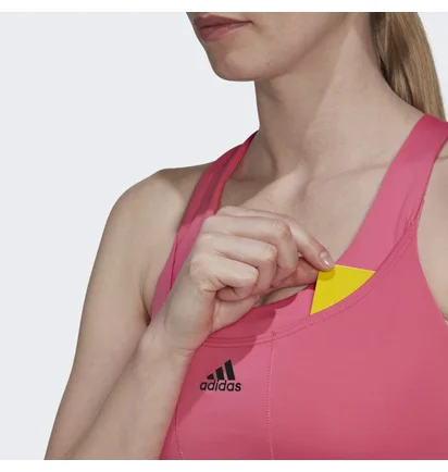 Топ жіночий Adidas Running Medium-Support Pocket Bra Pulse Magneta Pink Hl6133