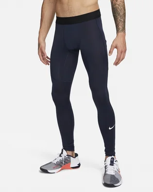 Легінси чоловічі Nike Pro MenS Dri-Fit Fitness Tights Blue FB7952-451
