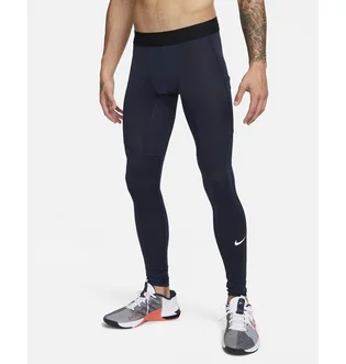 Леггинсы мужские Nike Pro MenS Dri-Fit Fitness Tights Blue FB7952-451