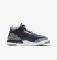 Кроссовки детские Air Jordan 3 Retro Georgetown Blue 398614-401