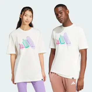 Футболка мужская Adidas Lounge Ice Graphic White JJ4020