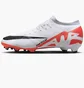 Бутсы унисекс Nike Mercurial Vapor 15 Pro Firm-Ground Soccer Cleats White/Red DJ5603-600