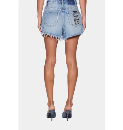 Шорти жіночі Ksubi Kut Off Denim Short Maverik Krystal Light Blue WSP26WA007