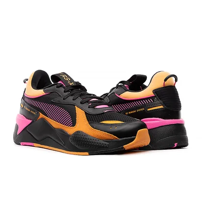 Кроссовки мужские Puma Rsx Reinvention Black/Orange 369579-21