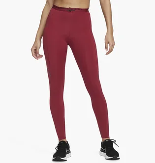 Лосины женские Nike W Nk Df Run Dvn Mr Tght Bordo Dm7749-690