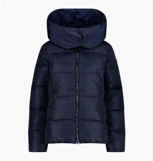 Пуховик женский CMP Woman Jacket Zip Hood Blue 31K2836-N950
