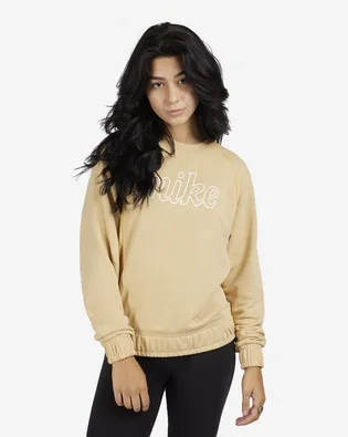 Світшот жіночий Nike Nsw Fleece Top Yellow DQ6244-252