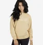 Свитшот женский Nike Nsw Fleece Top Yellow DQ6244-252
