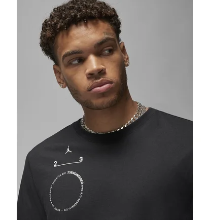 Лонгслів чоловічий Air Jordan Engineered Long-Sleeve Black Dq7370-010