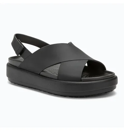 Сандали женские Crocs Brooklyn Luxe Cross Strap Black 209407-060