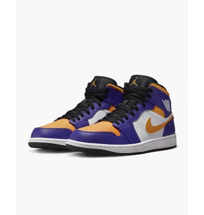 Кросівки чоловічі Air Jordan 1 Mid Violet Dq8426-517