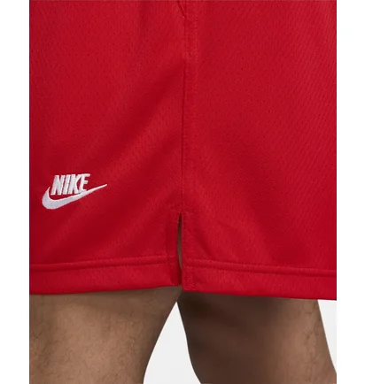 Шорты мужские Nike Club Mesh Flow Shorts Red DX0735-657