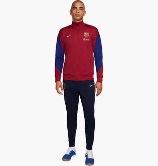 Спортивный костюм мужской Nike Fc Barcelona Strike Red/Blue FJ5407-621