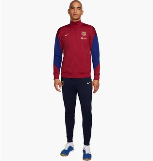 Спортивний костюм чоловічий Nike Fc Barcelona Strike Red/Blue FJ5407-621
