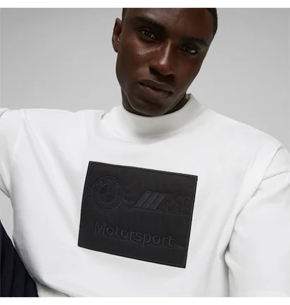 Футболка чоловіча Puma Bmw M Motorsport Statement Logo Tee White 621080-02