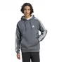 Худи мужское Adidas Essentials 3-Stripes Grey IJ6475