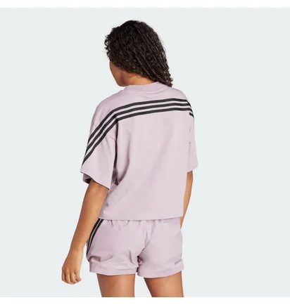 Футболка женская Adidas Future Icons 3-Stripes Violet IS3613