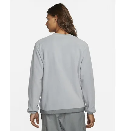 Свитшот мужской Nike Club+ MenS Fleece Winterized Crew Grey DQ4894-073