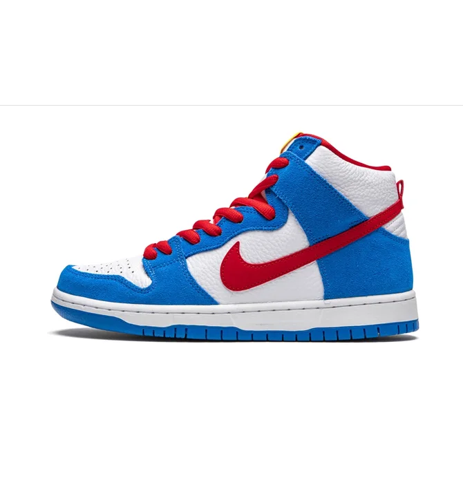 Nike Dunk  by you 青/赤/白 ᐉ Кроссовки мужские Nike Sb Dunk High White/Blue CI2692-400