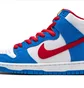 Кросівки чоловічі Nike Sb Dunk High White/Blue CI2692-400