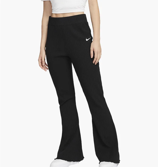 Штани жіночі Nike Nsw Rib Jrsy Pant Black Dv7868-010