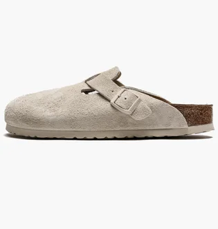 Тапочки унісекс Birkenstock Boston (Narrow) Beige 1024740
