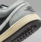 Кросівки чоловічі Air Jordan 1 Low Se Grey/Black HQ2010-012