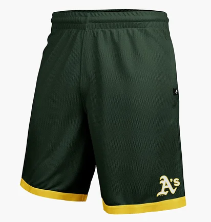 Шорты унисекс 47 Brand Mlb Oakland Athletics Imprint Olive 609515DG-FS
