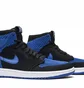 Кроссовки мужские Air Jordan 1 Retro High Og Flyknit Black/Blue 919704-006