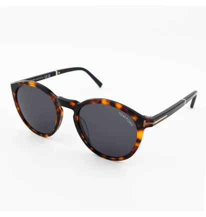 Солнцезащитные очки TOM FORD Grey/Brown FT1021-52A-51