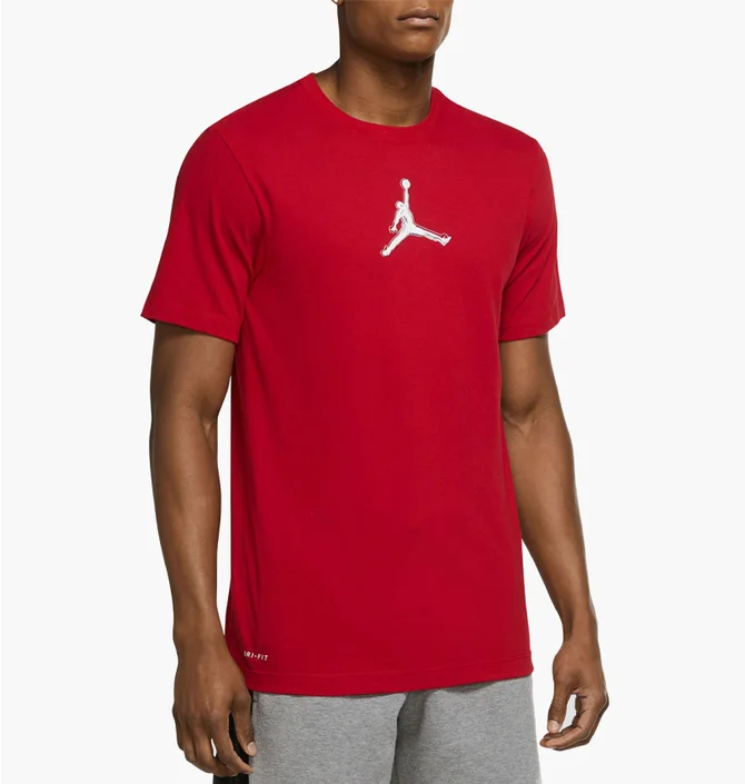 Футболка чоловіча Air Jordan Performance GFX Crew T-Shirt Red CZ8087-687