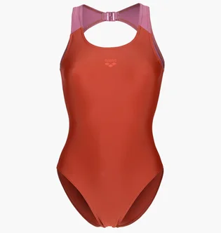 Купальник жіночий Arena Solid O Back Red 011319-409